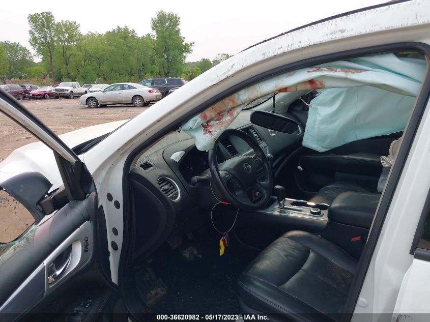 2018 NISSAN PATHFINDER SL - 5N1DR2MM1JC669857