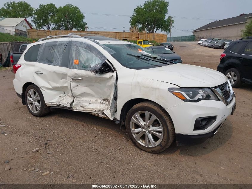 2018 NISSAN PATHFINDER SL - 5N1DR2MM1JC669857