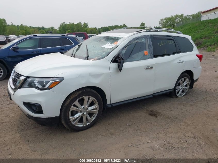 2018 NISSAN PATHFINDER SL - 5N1DR2MM1JC669857