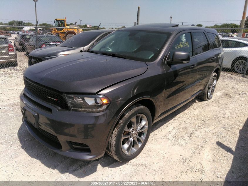 2019 DODGE DURANGO GT - 1C4RDJDG2KC548723