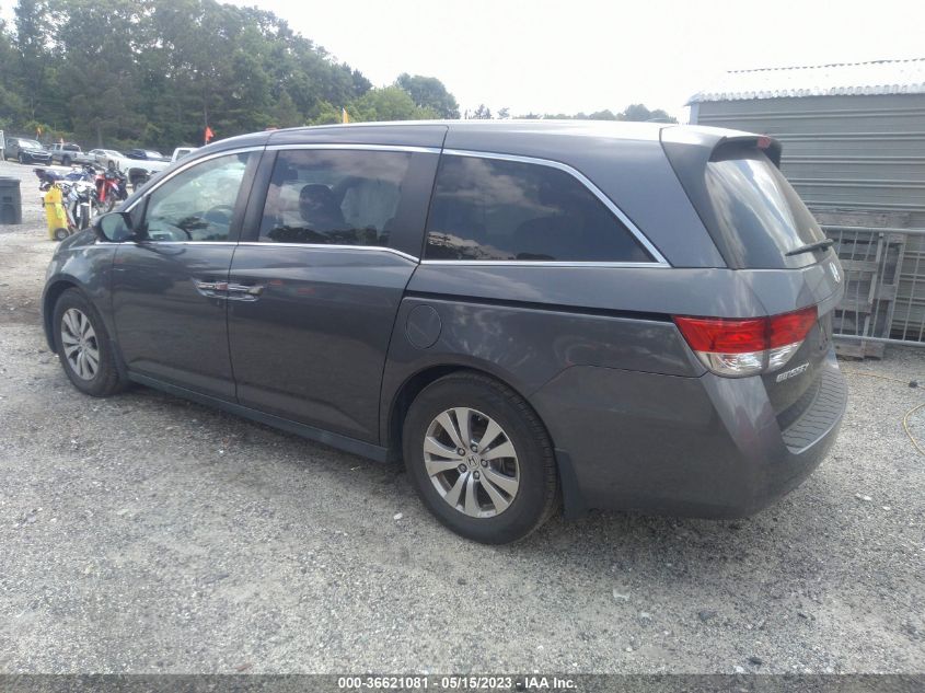 2017 HONDA ODYSSEY EX-L - 5FNRL5H67HB016181