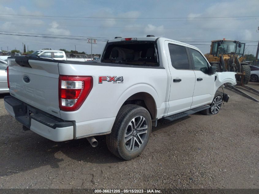 2021 FORD F-150 LARIAT - 1FTEW1EP3MFC30117