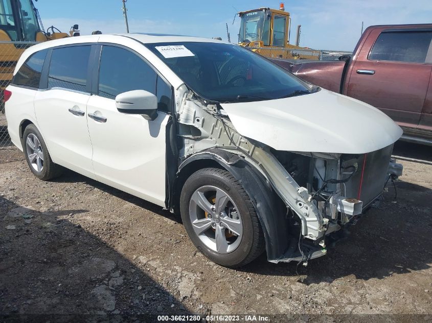 2019 HONDA ODYSSEY EX-L - 5FNRL6H70KB059461