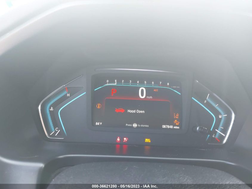 2019 HONDA ODYSSEY EX-L - 5FNRL6H70KB059461