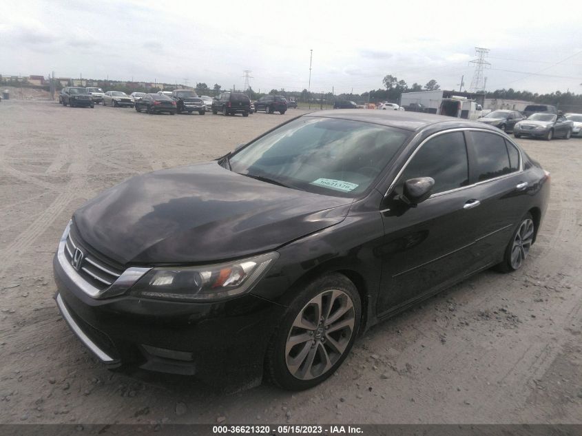 2014 HONDA ACCORD SEDAN SPORT - 1HGCR2F58EA126000