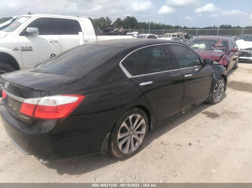 2014 HONDA ACCORD SEDAN SPORT - 1HGCR2F58EA126000