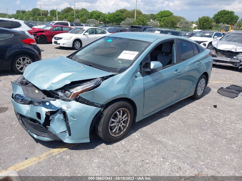 2022 TOYOTA PRIUS L - JTDKAMFU2N3156652