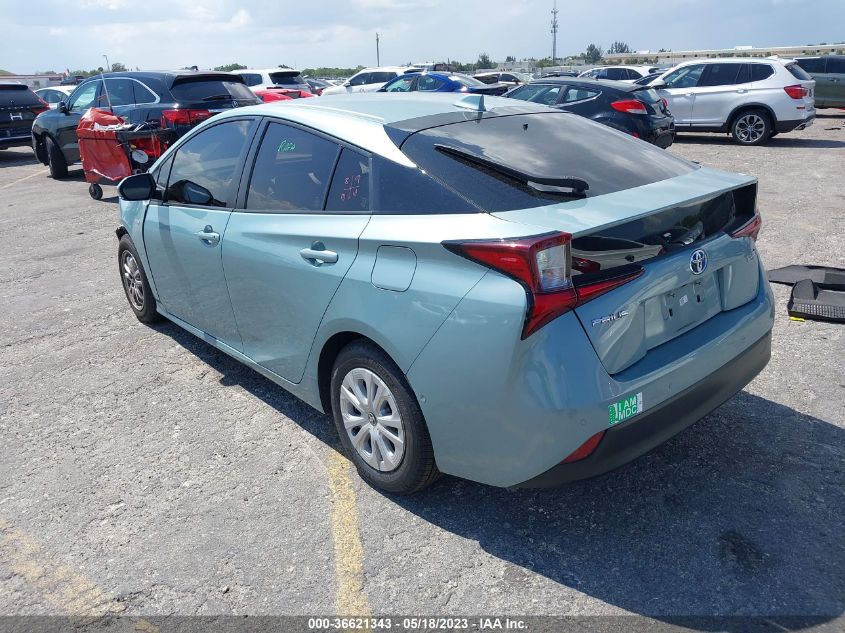 2022 TOYOTA PRIUS L - JTDKAMFU2N3156652