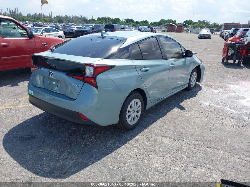 2022 TOYOTA PRIUS L - JTDKAMFU2N3156652