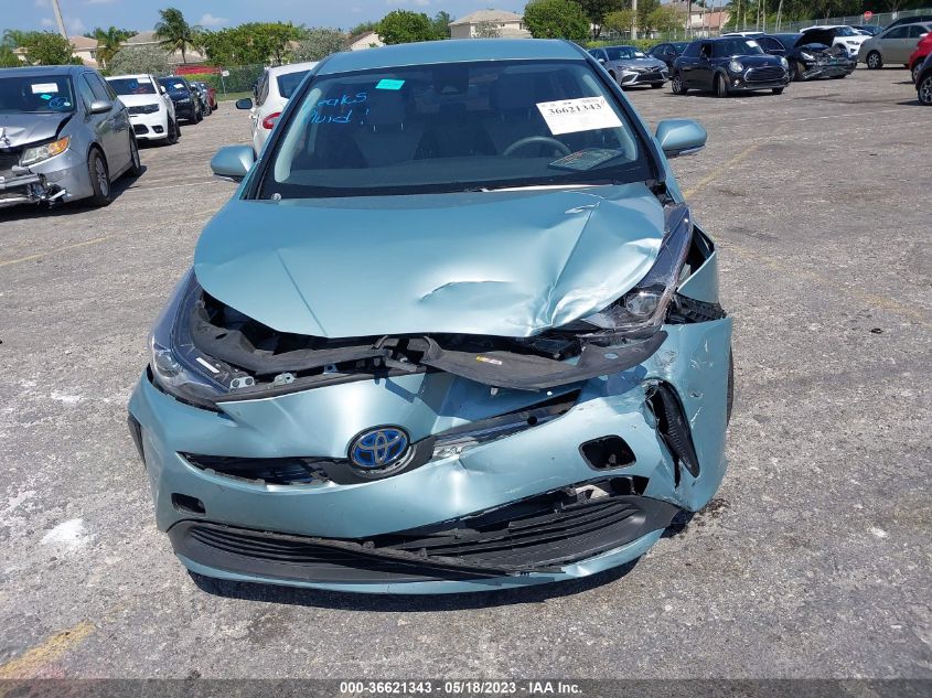 2022 TOYOTA PRIUS L - JTDKAMFU2N3156652