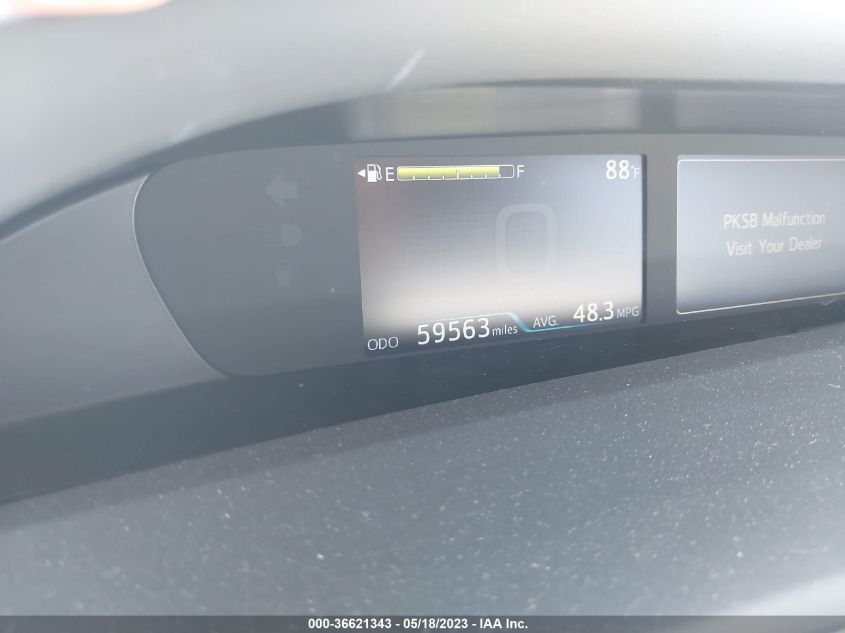 2022 TOYOTA PRIUS L - JTDKAMFU2N3156652