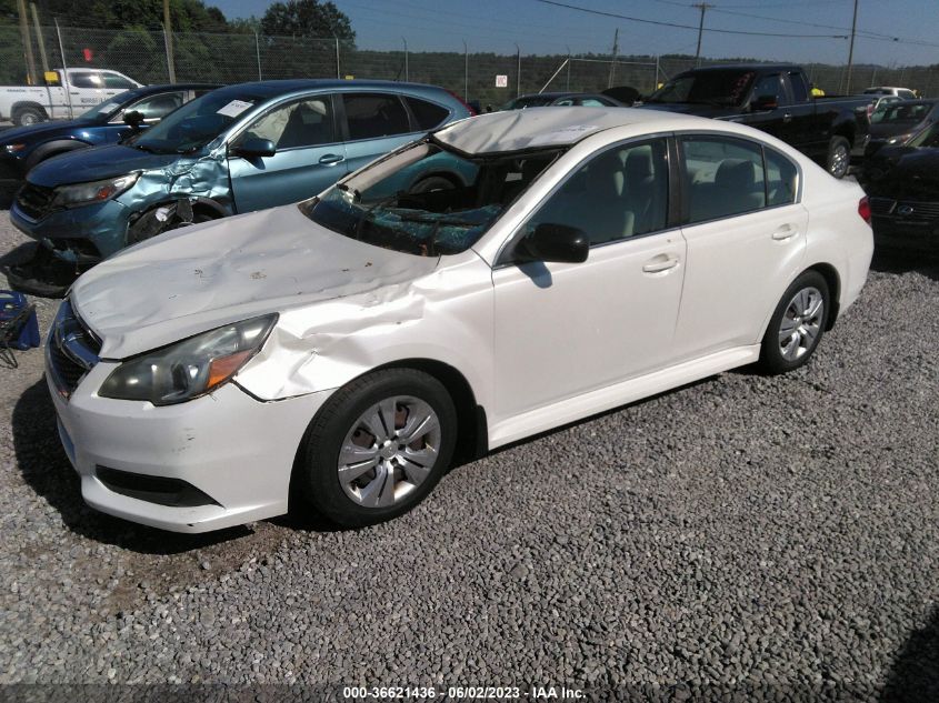 2013 SUBARU LEGACY 2.5I - 4S3BMBA66D3009768