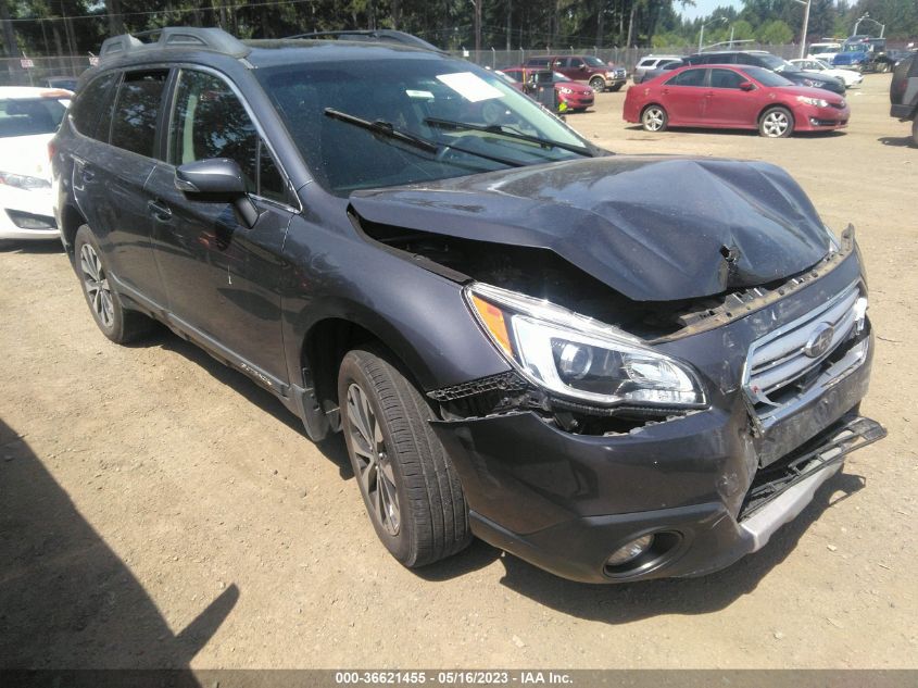 2016 SUBARU OUTBACK 2.5I LIMITED - 4S4BSALCXG3264569