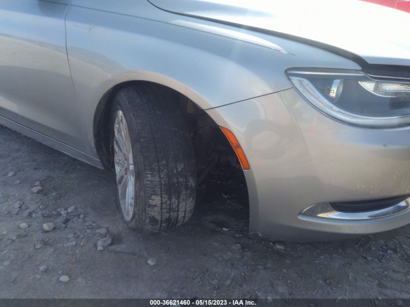 2015 CHRYSLER 200 LIMITED - 1C3CCCAB0FN595308