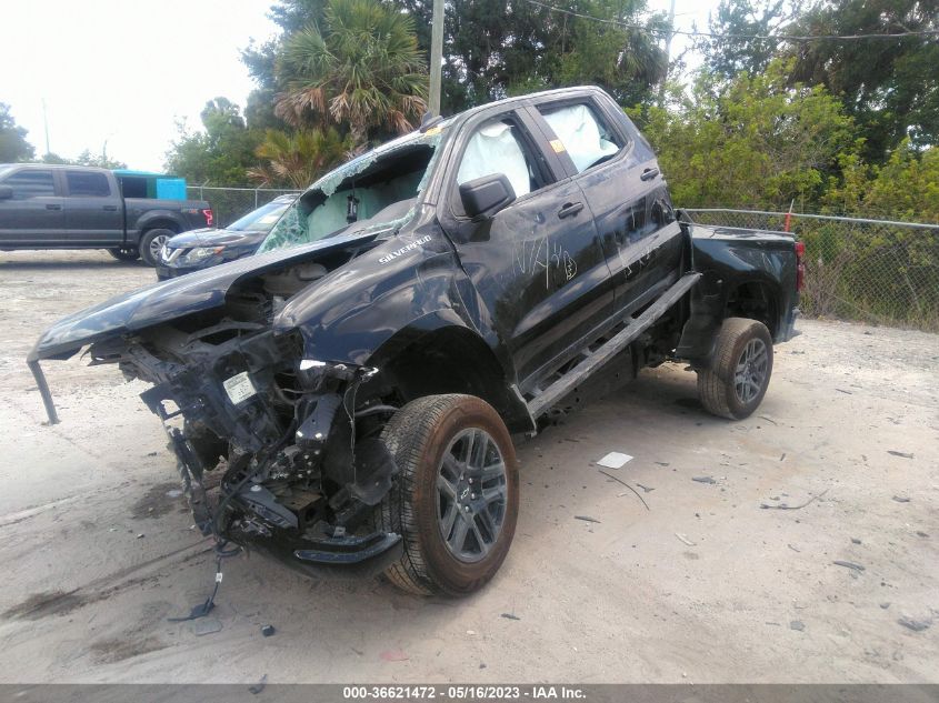 2022 CHEVROLET SILVERADO 1500 CUSTOM - 3GCPABEK4NG609919