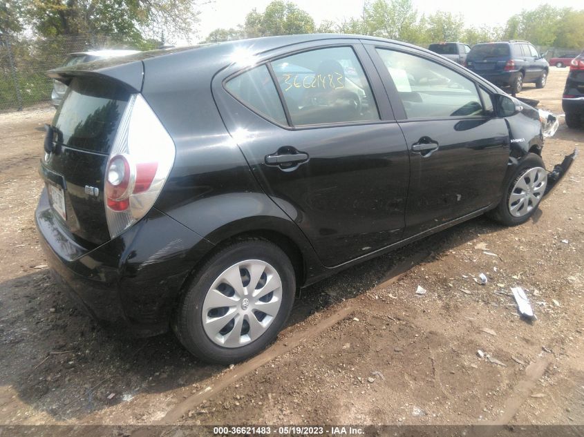 2014 TOYOTA PRIUS C ONE/THREE/TWO/FOUR - JTDKDTB31E1076026