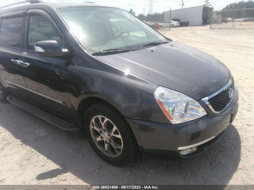 2014 KIA SEDONA EX - KNDMH4C78E6565563