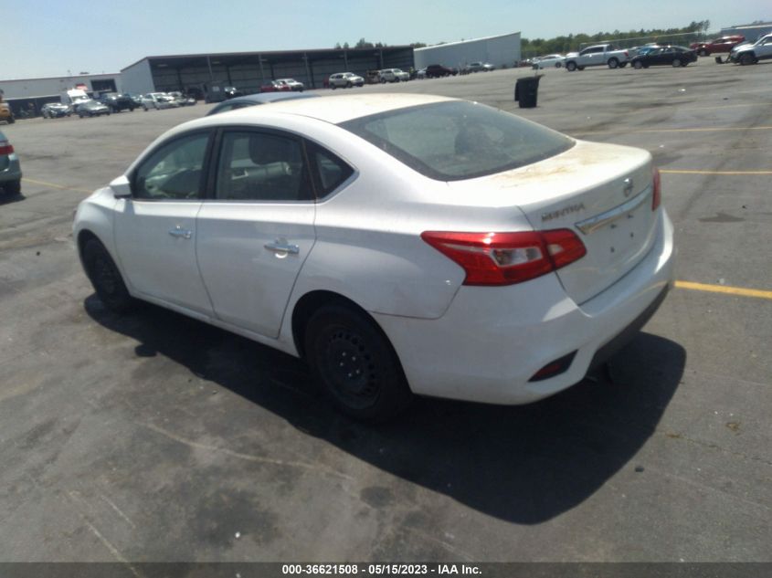 2016 NISSAN SENTRA SR/SL/S/SV/FE+ S - 3N1AB7AP0GY286972