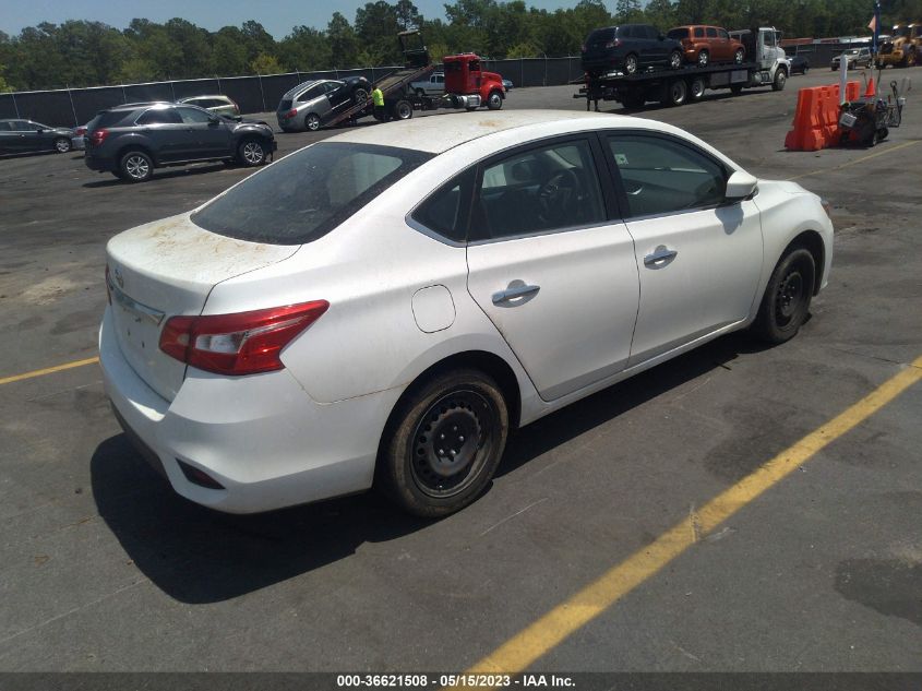 2016 NISSAN SENTRA SR/SL/S/SV/FE+ S - 3N1AB7AP0GY286972