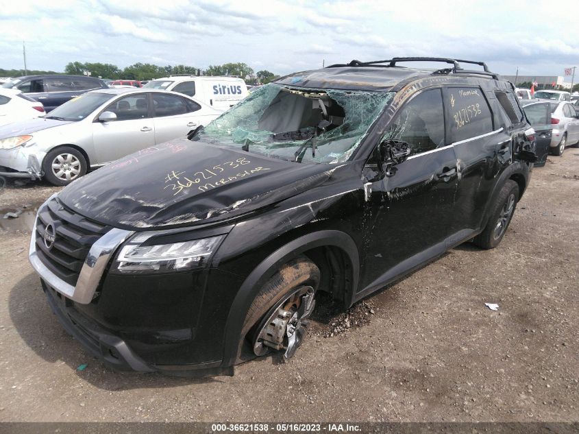 2022 NISSAN PATHFINDER SV - 5N1DR3BC8NC247574