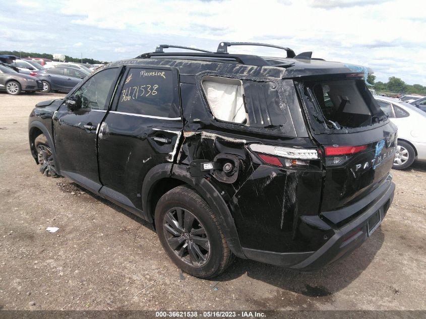 2022 NISSAN PATHFINDER SV - 5N1DR3BC8NC247574