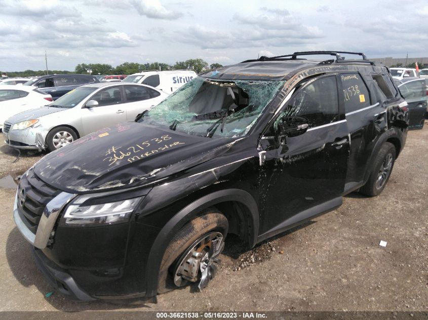 2022 NISSAN PATHFINDER SV - 5N1DR3BC8NC247574
