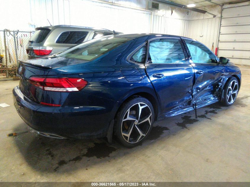 2021 VOLKSWAGEN PASSAT 2.0T R-LINE - 1VWMA7A3XMC009631