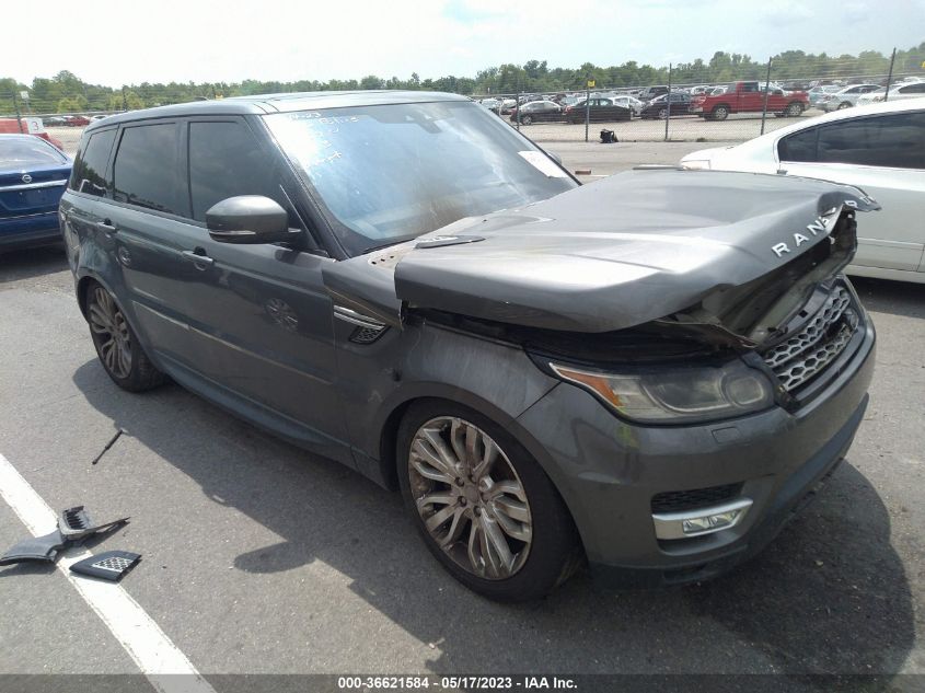 2017 LAND ROVER RANGE ROVER SPORT HSE - SALWR2FV7HA682162