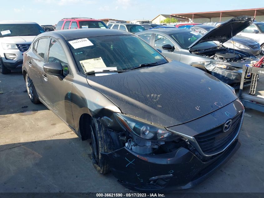 2014 MAZDA MAZDA3 I SPORT - 3MZBM1K76EM111540