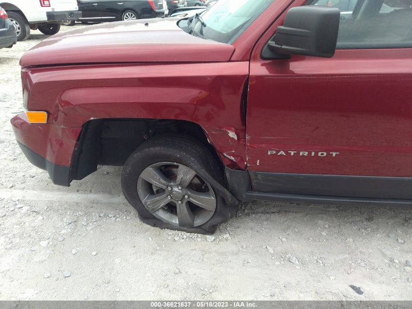 2015 JEEP PATRIOT HIGH ALTITUDE EDITION - 1C4NJRFB5FD120605