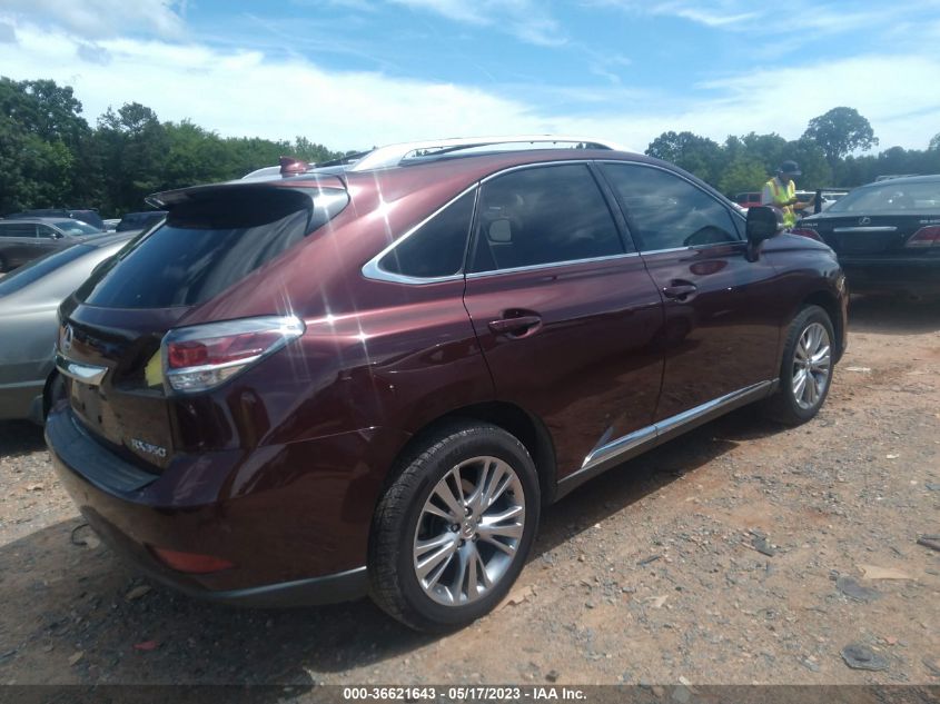 2014 LEXUS RX 350 - 2T2ZK1BA8EC135605