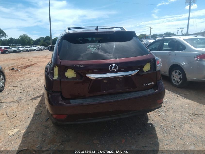 2014 LEXUS RX 350 - 2T2ZK1BA8EC135605