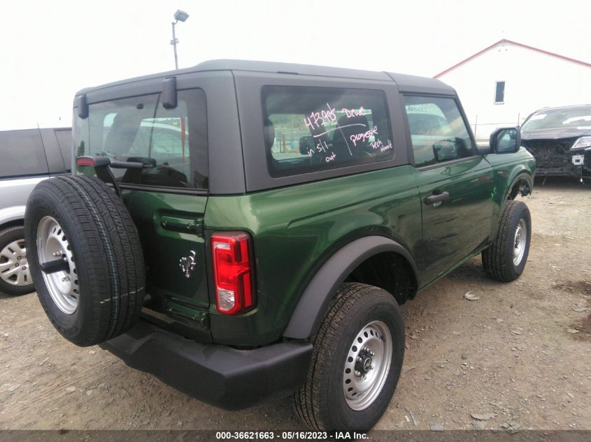 2023 FORD BRONCO BASE/BIG BEND - 1FMDE5AH2PLA82144