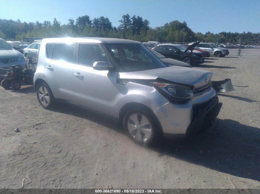 2014 KIA SOUL BASE - KNDJN2A22E7700599
