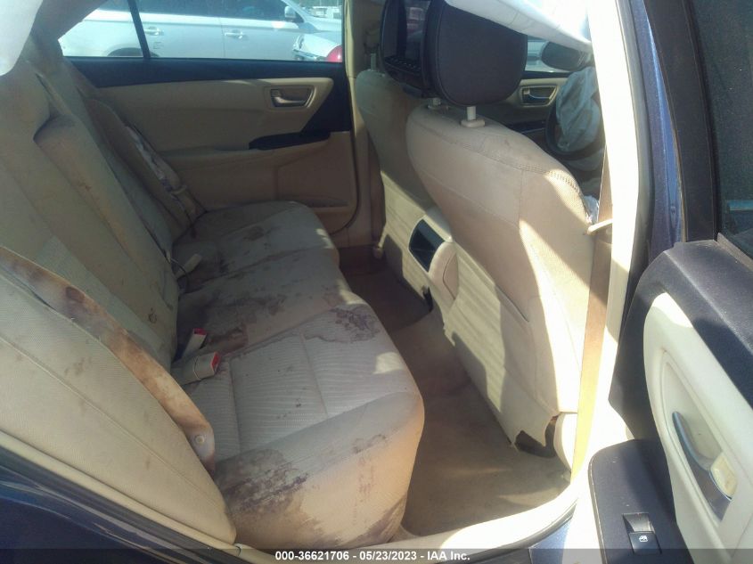2016 TOYOTA CAMRY XLE/SE/LE/XSE - 4T4BF1FK7GR518620