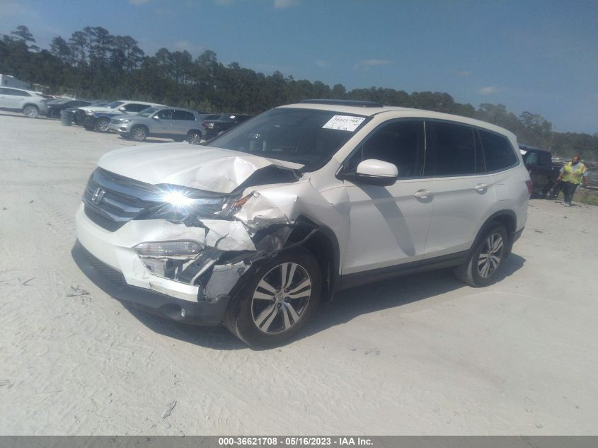 2016 HONDA PILOT EX-L - 5FNYF5H54GB022979