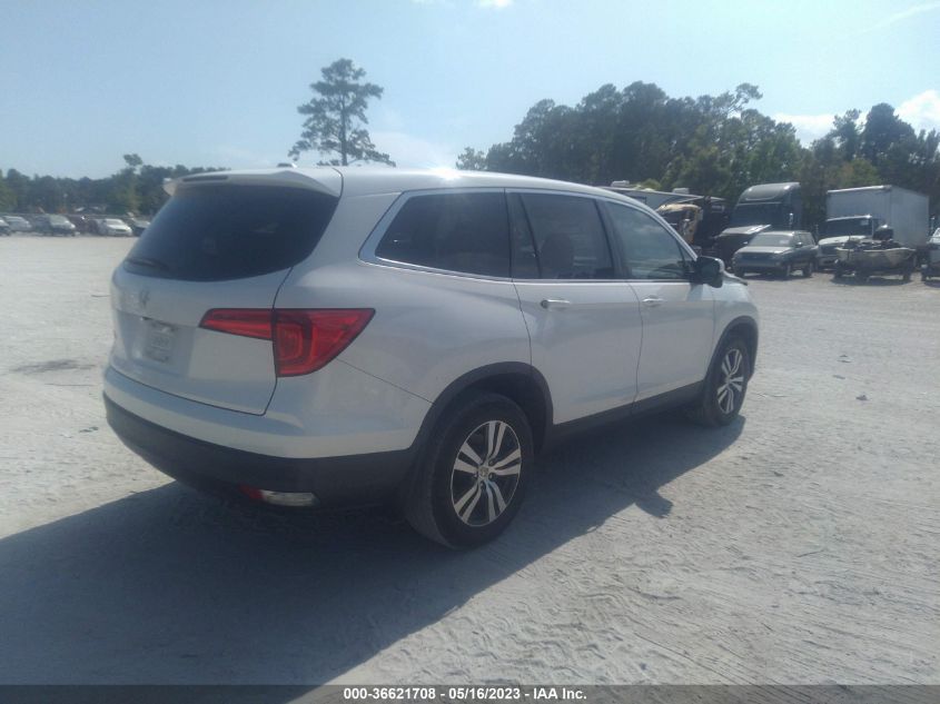 2016 HONDA PILOT EX-L - 5FNYF5H54GB022979