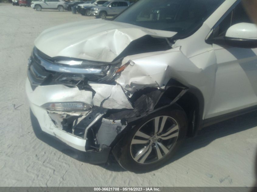 2016 HONDA PILOT EX-L - 5FNYF5H54GB022979