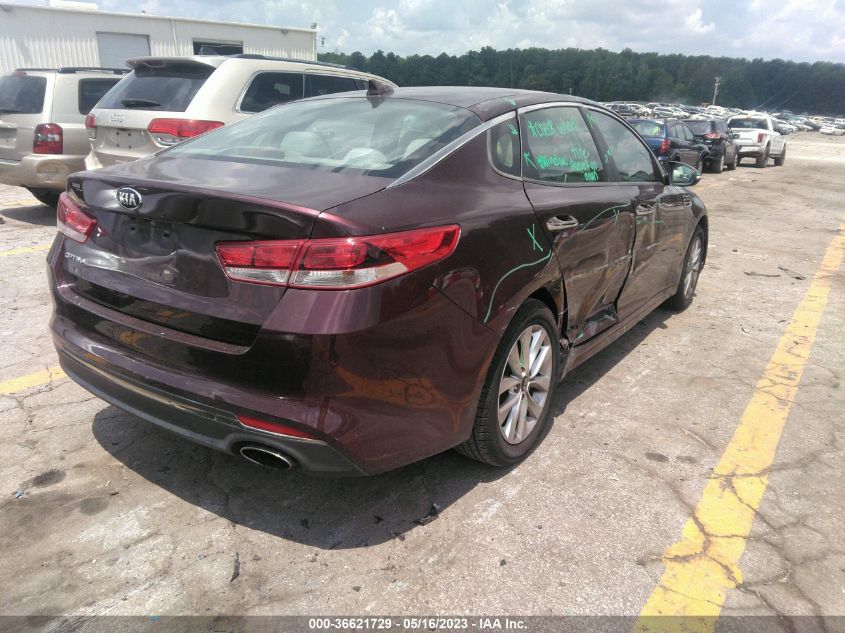 2016 KIA OPTIMA LX - 5XXGT4L36GG017459