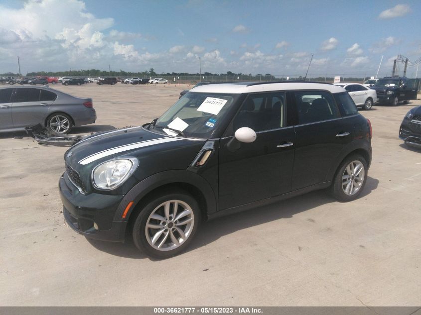 2013 MINI COOPER COUNTRYMAN S - WMWZC3C52DWP23355