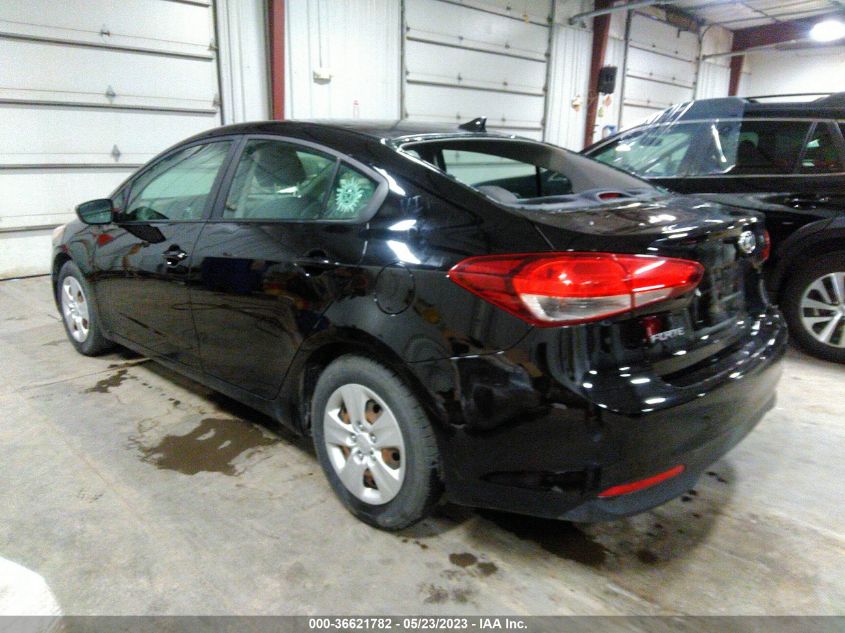 2017 KIA FORTE LX - 3KPFK4A70HE083889