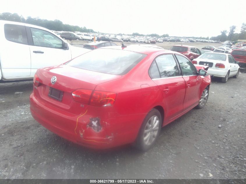 2014 VOLKSWAGEN JETTA SEDAN SE W/CONNECTIVITY - 3VWD07AJ2EM367341