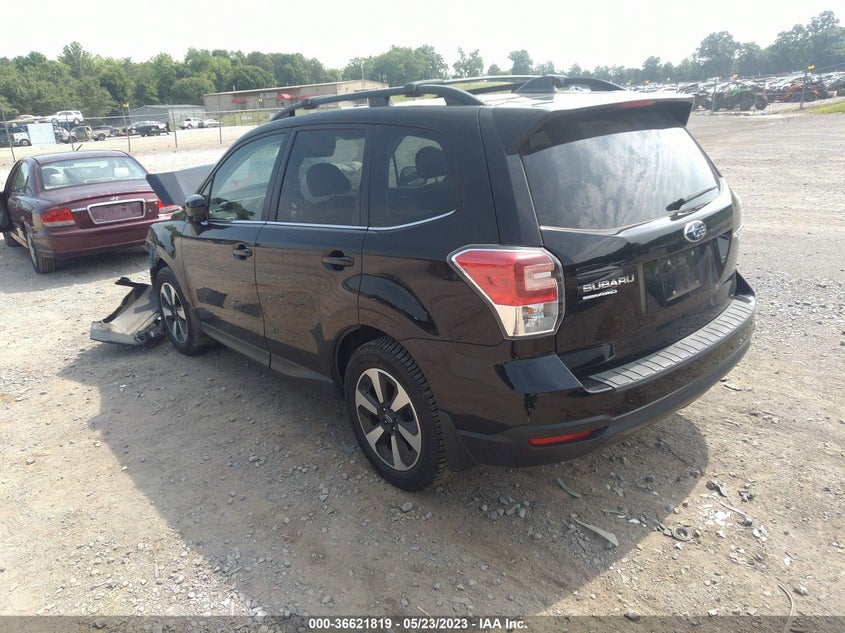 VIN JF2SJAJC1HH435693 2017 SUBARU FORESTER LIMITED