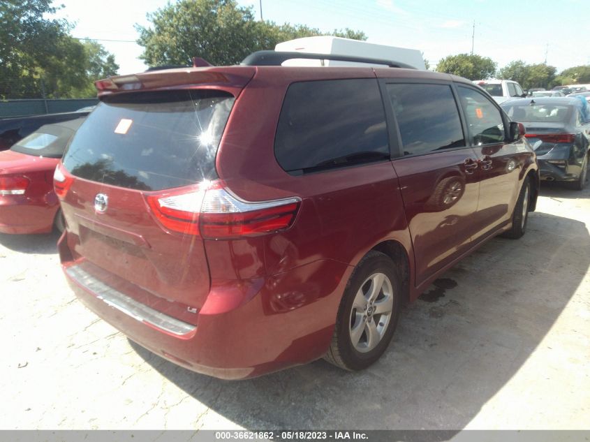 2018 TOYOTA SIENNA LE - 5TDKZ3DC4JS901049