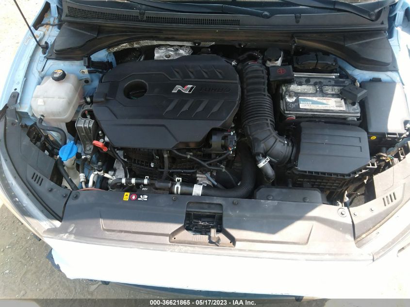 2021 HYUNDAI VELOSTER N KMHT36AH7MU009073