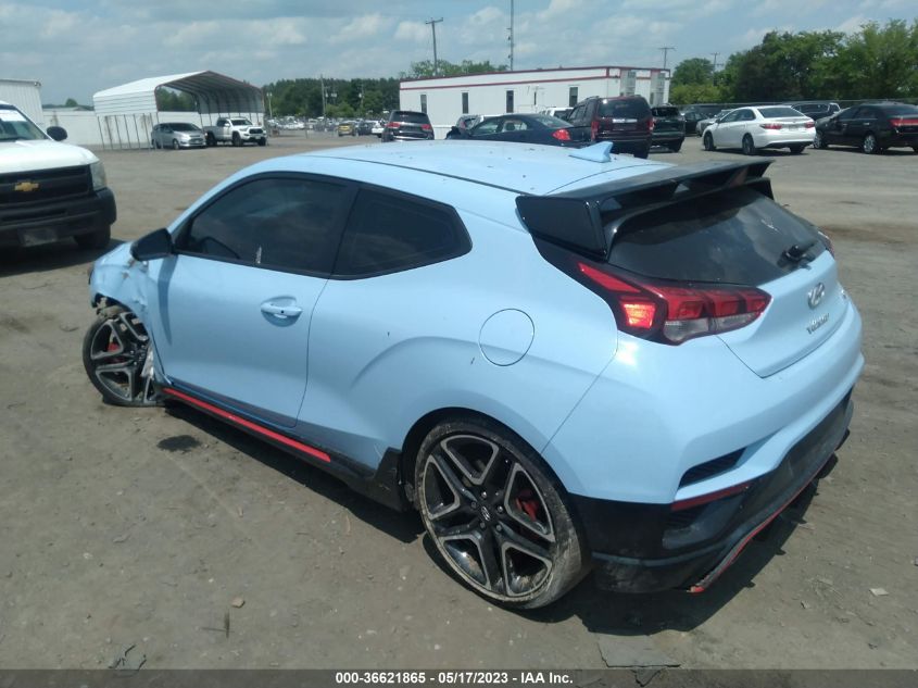 2021 HYUNDAI VELOSTER N KMHT36AH7MU009073