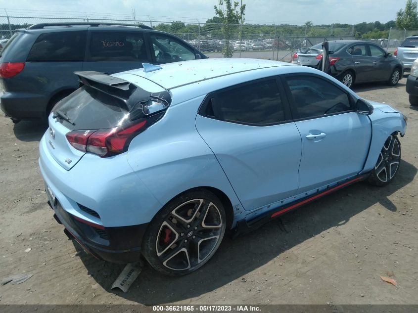 2021 HYUNDAI VELOSTER N KMHT36AH7MU009073