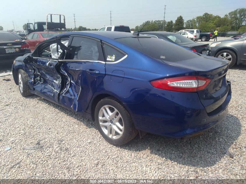 2014 FORD FUSION SE - 1FA6P0HD0E5351476