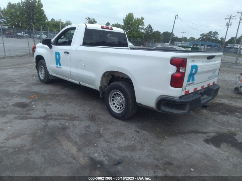 2019 CHEVROLET SILVERADO 1500 WORK TRUCK - 3GCNWAEH8KG174972