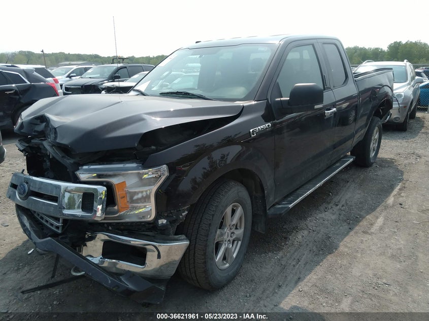 VIN 1FTEX1EP1JFA78637 2018 FORD F-150 XLT